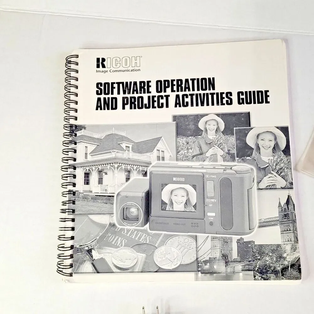 Ricoh RDC-4200 Bundle Ac Adapter AC-2100 Software Suite Op Manual Project Guide